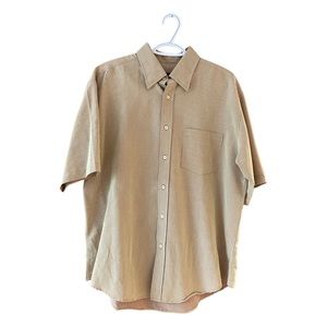 Bugatchi Mens Large Button-Down Dress Shirt